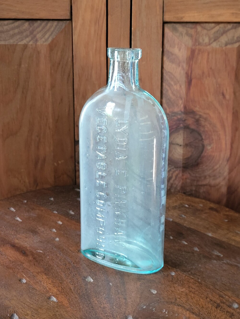 Lydia E. Pinkham Glass Bottle